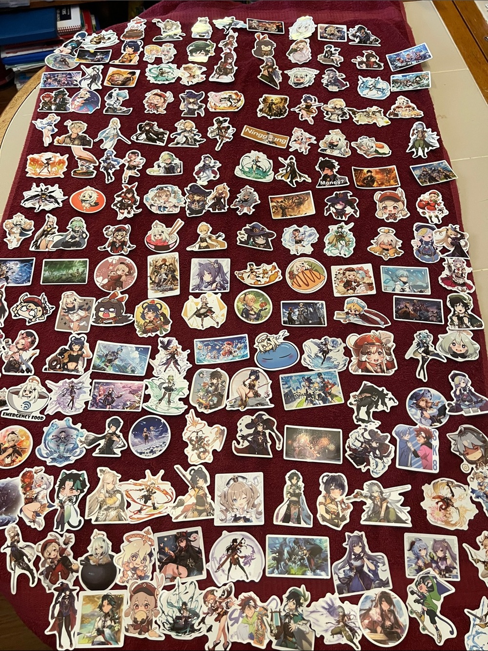 Genshin Impact Lot of 160+ stickers